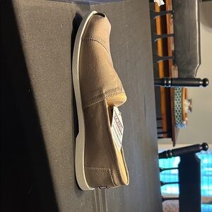 Skechers Beige Casual Slip-Ons